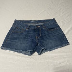 Old Navy Blue Jean Shorts Frayed Hem